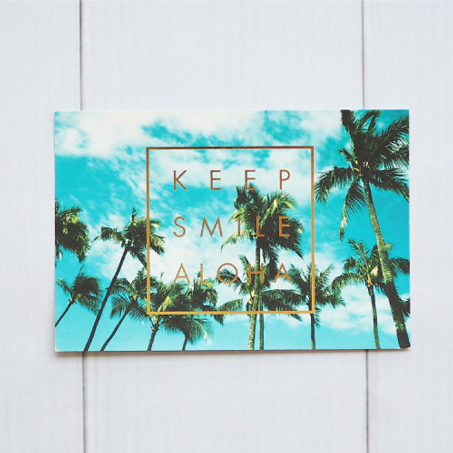 HLCカードkeepsmilealoha01